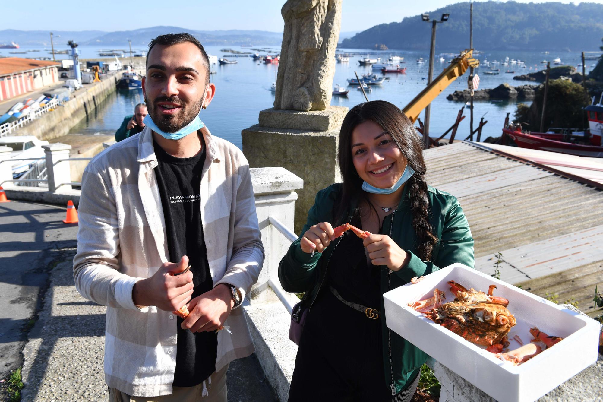 Segundo día de la fiesta de la centolla de Lorbé