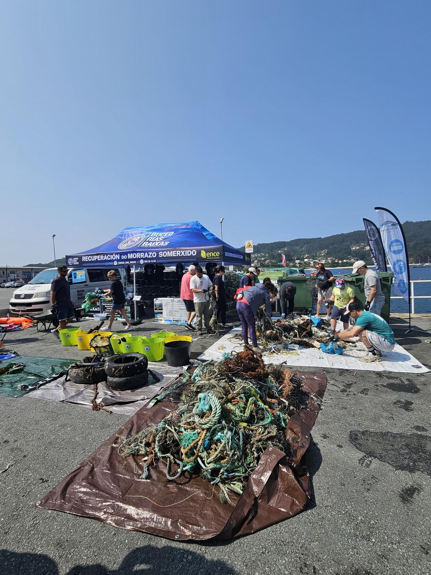 "Recuperación do Morrazo Somerxido", una iniciativa del Centro de Buceo Rías Baixas