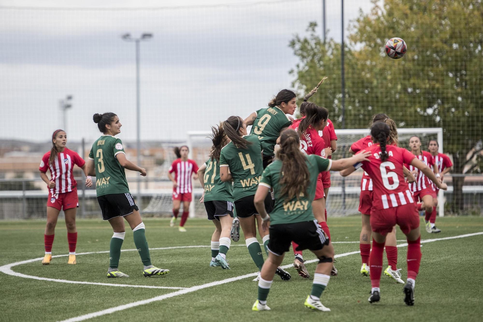 Las imágenes del Cacereño Femenino-Atlético de Madrid B