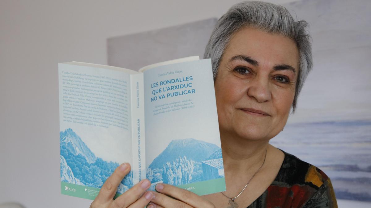 Caterina Valriu erhielt den Premi Mallorca für das Buch „Les rondalles que l’Arxiduc no va publicar“