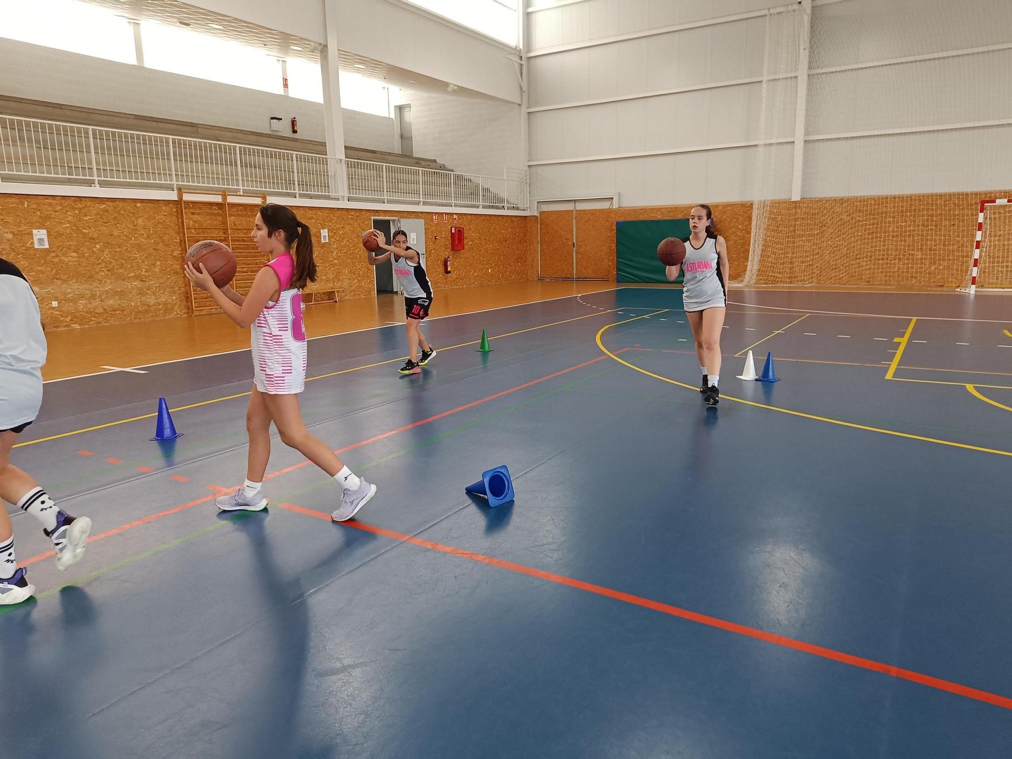 Asturiana Basket, así son sus entrenamientos