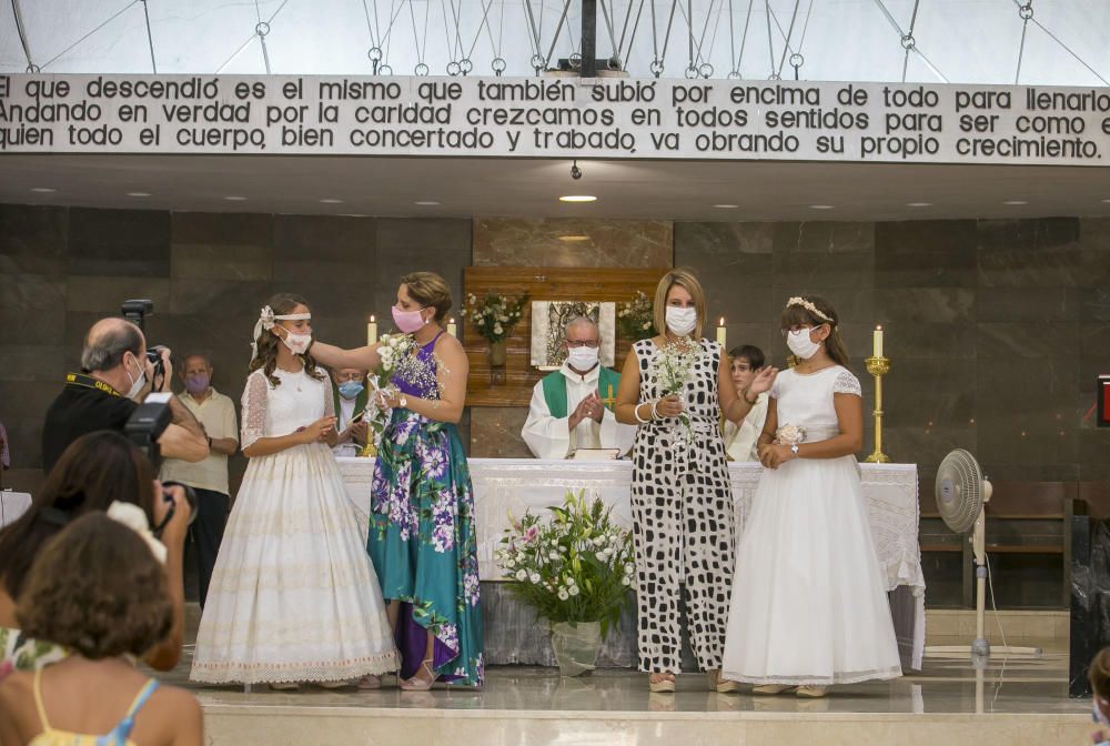 Las celebraciones más tradicionales adaptan sus ceremonias con medidas sanitarias frete al covid.