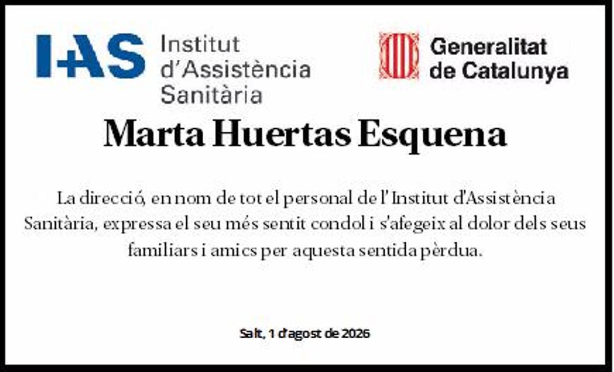 Marta Huertas.