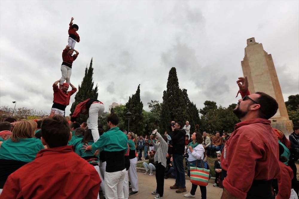 Castellers in Palma Sa Feixina