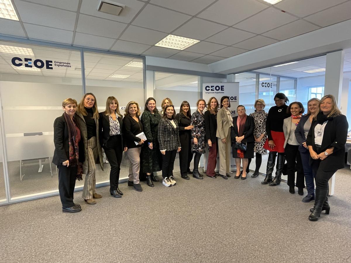 Viaje de las empresarias y directivas de Networking directivas Castellón, en Bruselas
