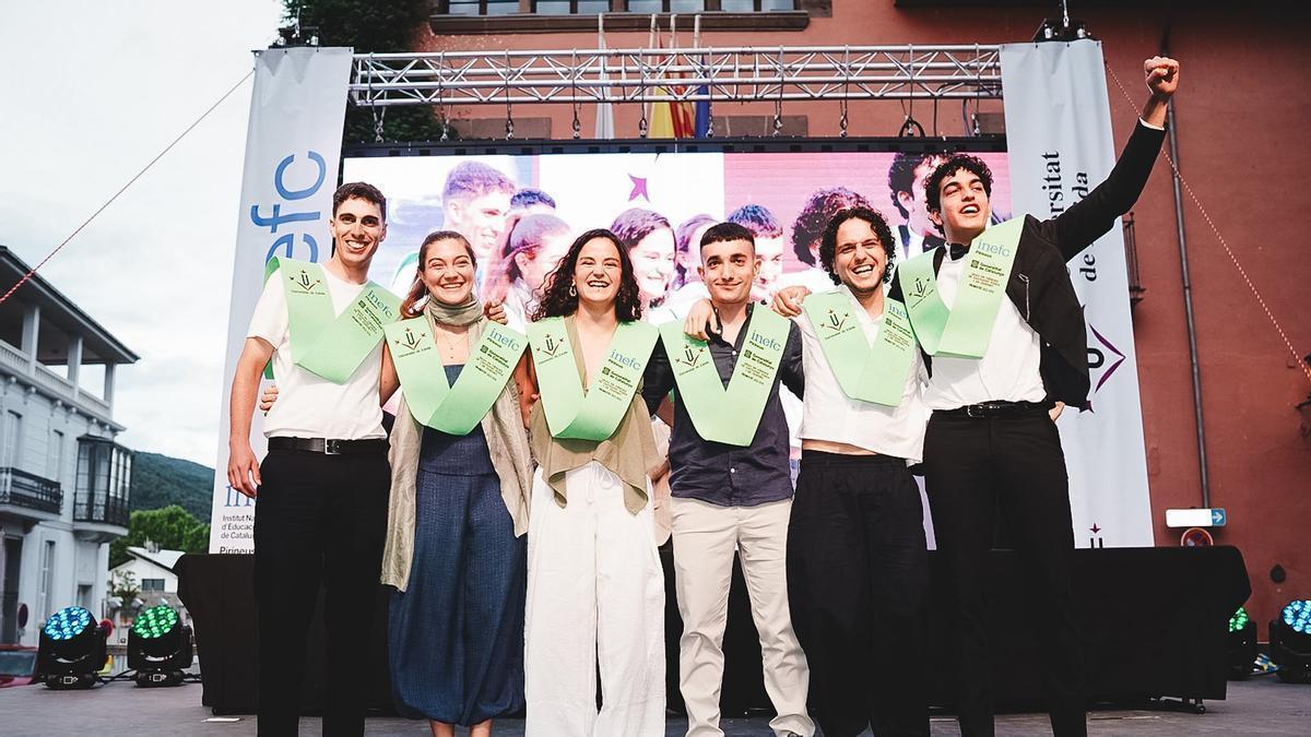 La graduació dels nous llicenciats