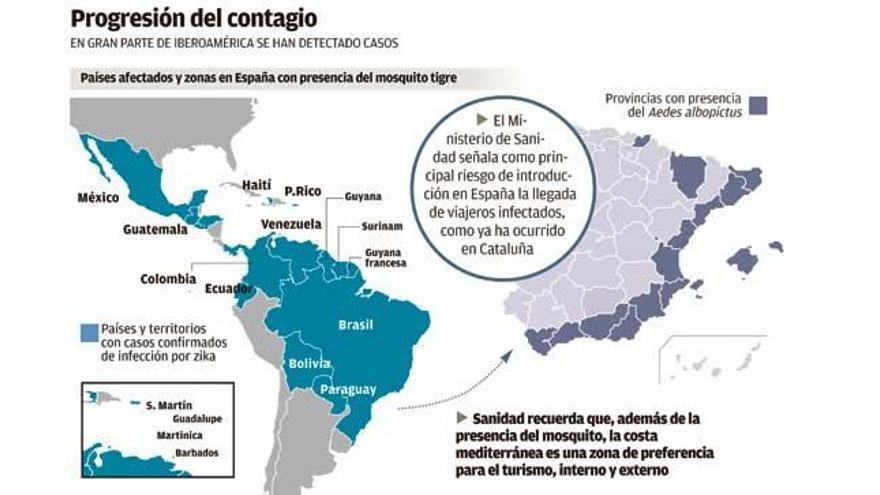 Alertan del riesgo &quot;real&quot; del virus zika en áreas con mosquito tigre como Balears