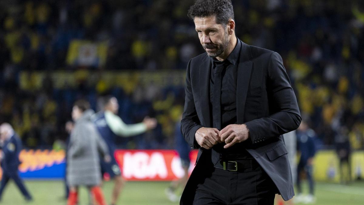 Simeone: "No fue falta de actitud, se jugó mal"
