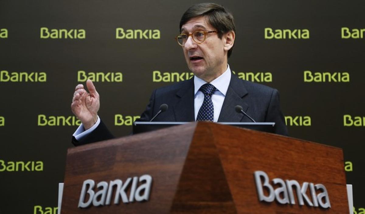 José Ignacio Goirigolzarri, president de Bankia.