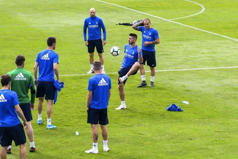 Entrenamiento del Real Zaragoza