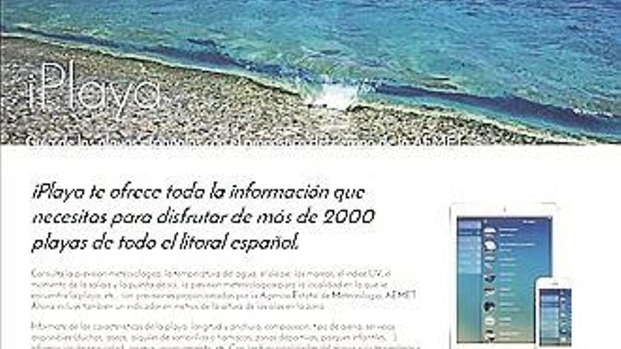 LA INFORMACIÓN DE MÁS DE 2.000 PLAYAS DE ESPAÑA EN TU MÓVIL