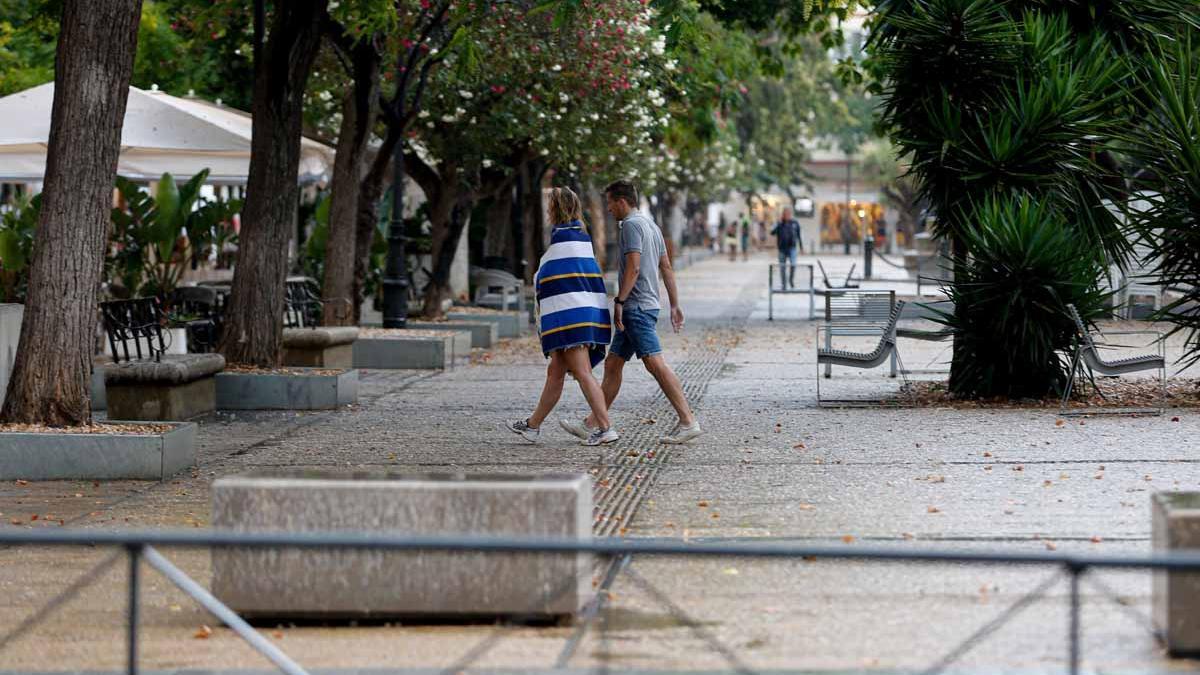 Imágenes de la lluvia torrencial en Ibiza y Formentera