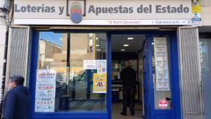 Administración de Badalona que ha repartido un quinto premio de la Lotería de Navidad.