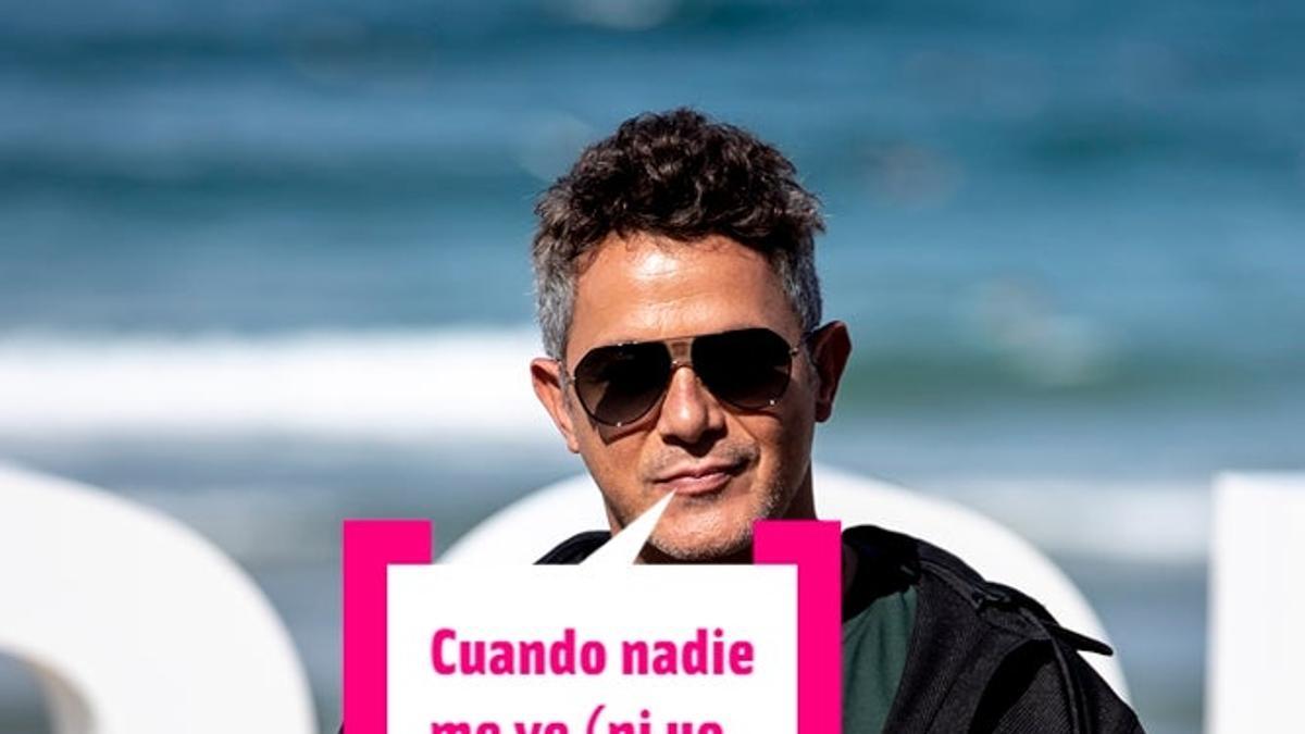 Alejandro Sanz, de tener el 'corazón partío' a... Operarse de los ojos