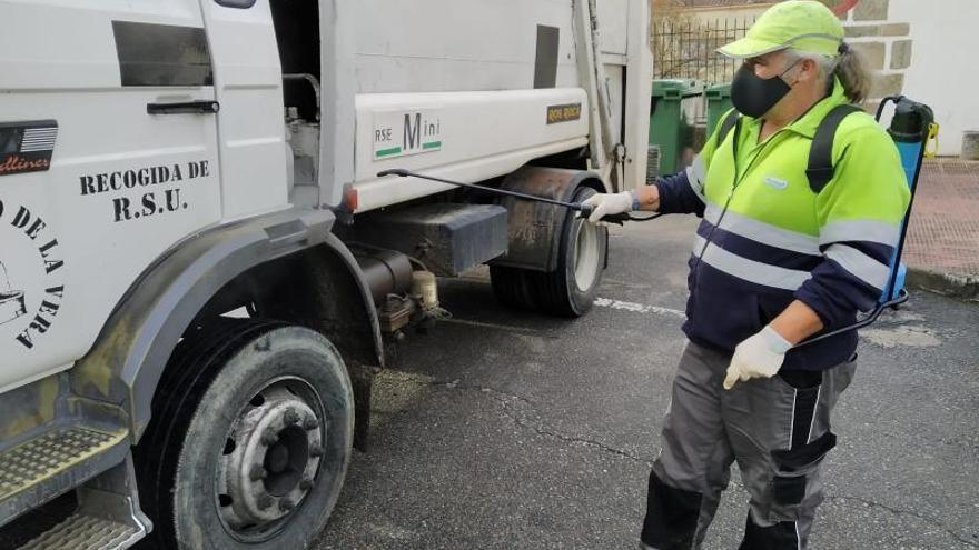 La Mancomunidad de La Vera agradece la labor a los trabajadores del servicio de recogida de residuos