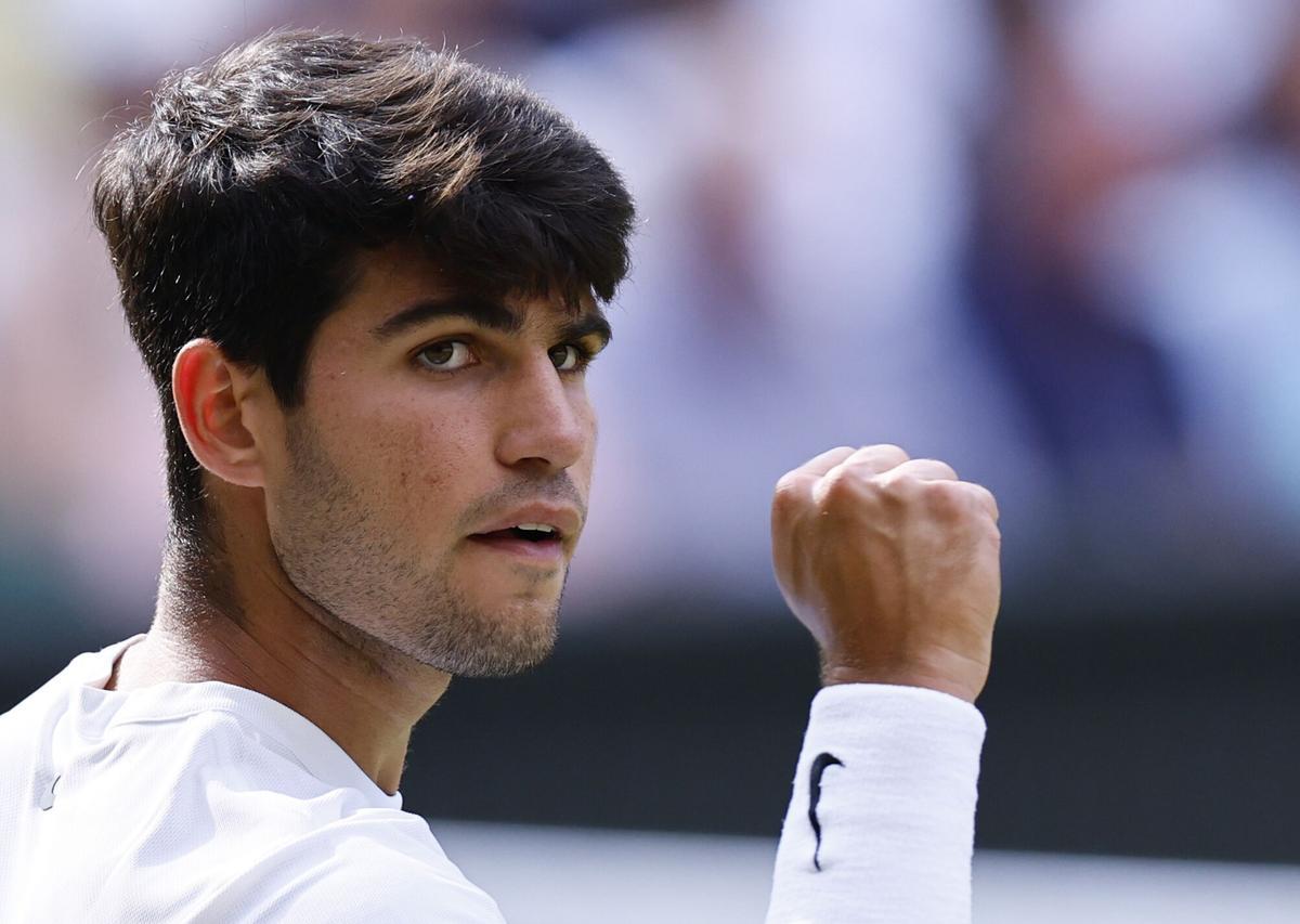 Carlos Alcaraz perdió en la final de Wimbledon ante Jannik Sinner