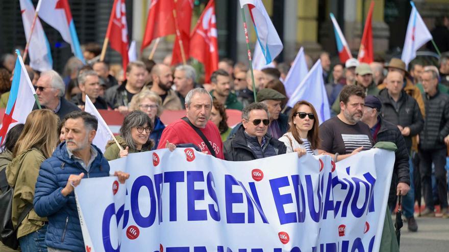 Día del Trabajador en A Coruña: Manifestación de CIG por el 1 de mayo