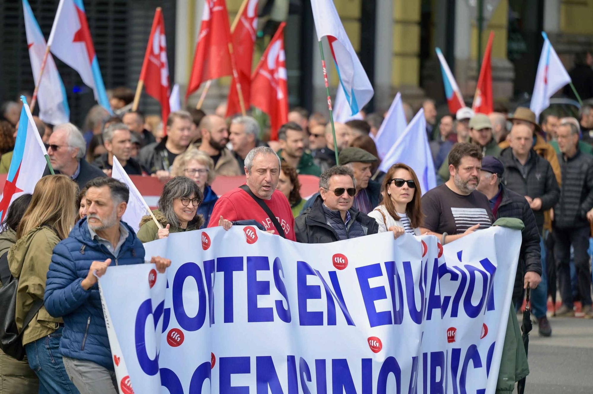 Día del Trabajador en A Coruña: Manifestación de CIG por el 1 de mayo