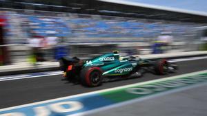 Fernando Alonso, durante el último GP de Miami