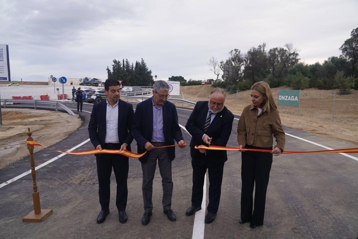 Inauguración del nuevo vial de acceso de Alhaurín de la Torre a la hiperronda