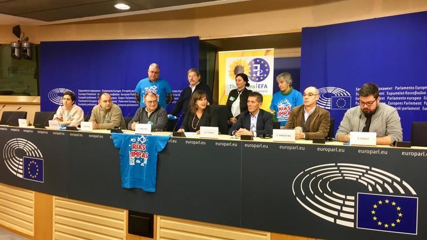 El BNG anuncia que solicitará reunión con el comisario europeo de Medio Ambiente//. Delmi Álvarez