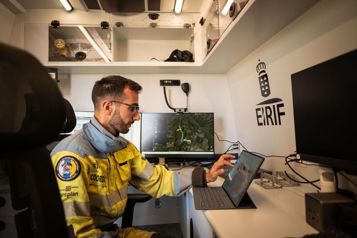 Entrenamiento Eirif en La Palma