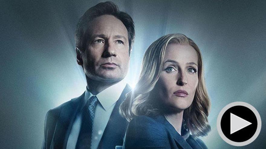 Los agentes Mulder y Scully.