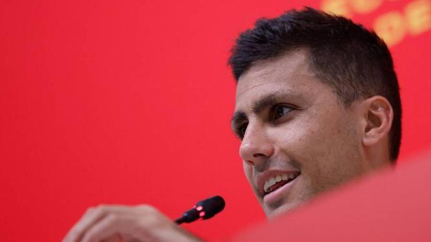 Rodri: &quot;Antes teníamos jugadores del mismo perfil, ahora hay delanteros puros&quot;