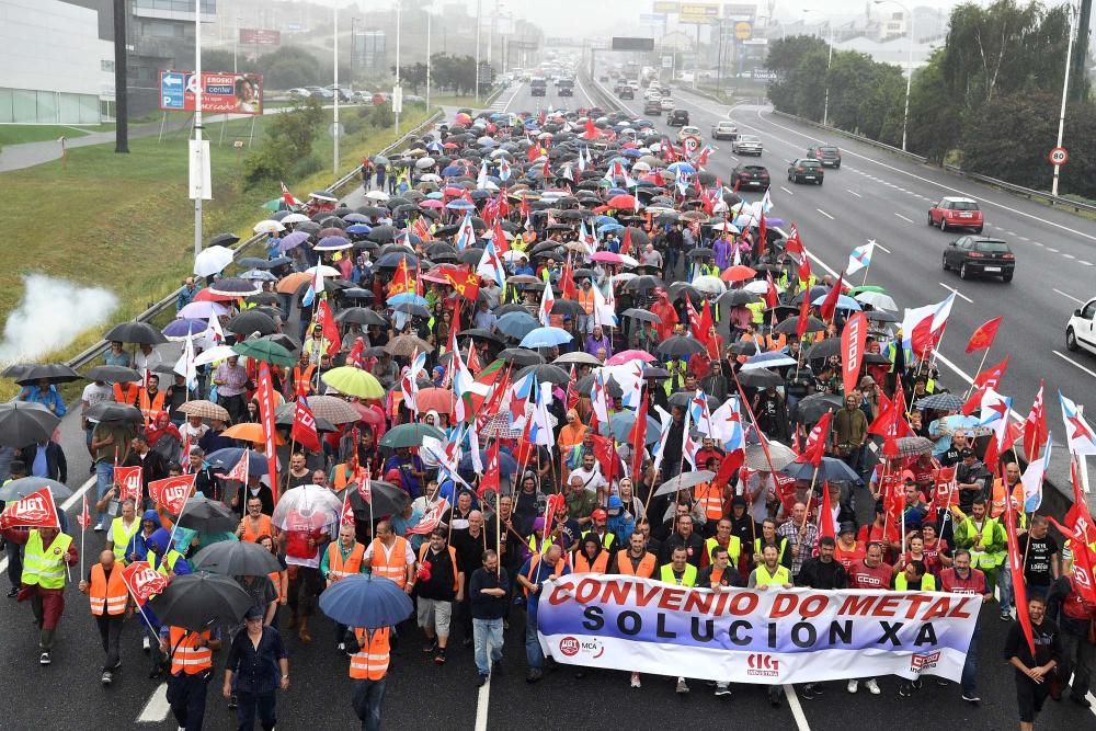 Los trabajadores afrontan la séptima jornada de huelga por el bloqueo de la negociación de un nuevo convenio colectivo.