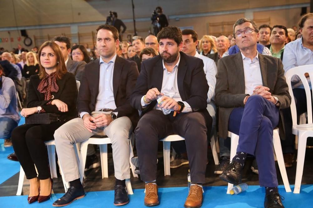 Acto del PP en el pabellón Cagigal de Murcia