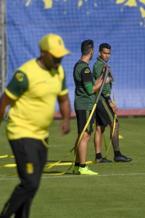 Entrenamiento de la UD Las Palmas