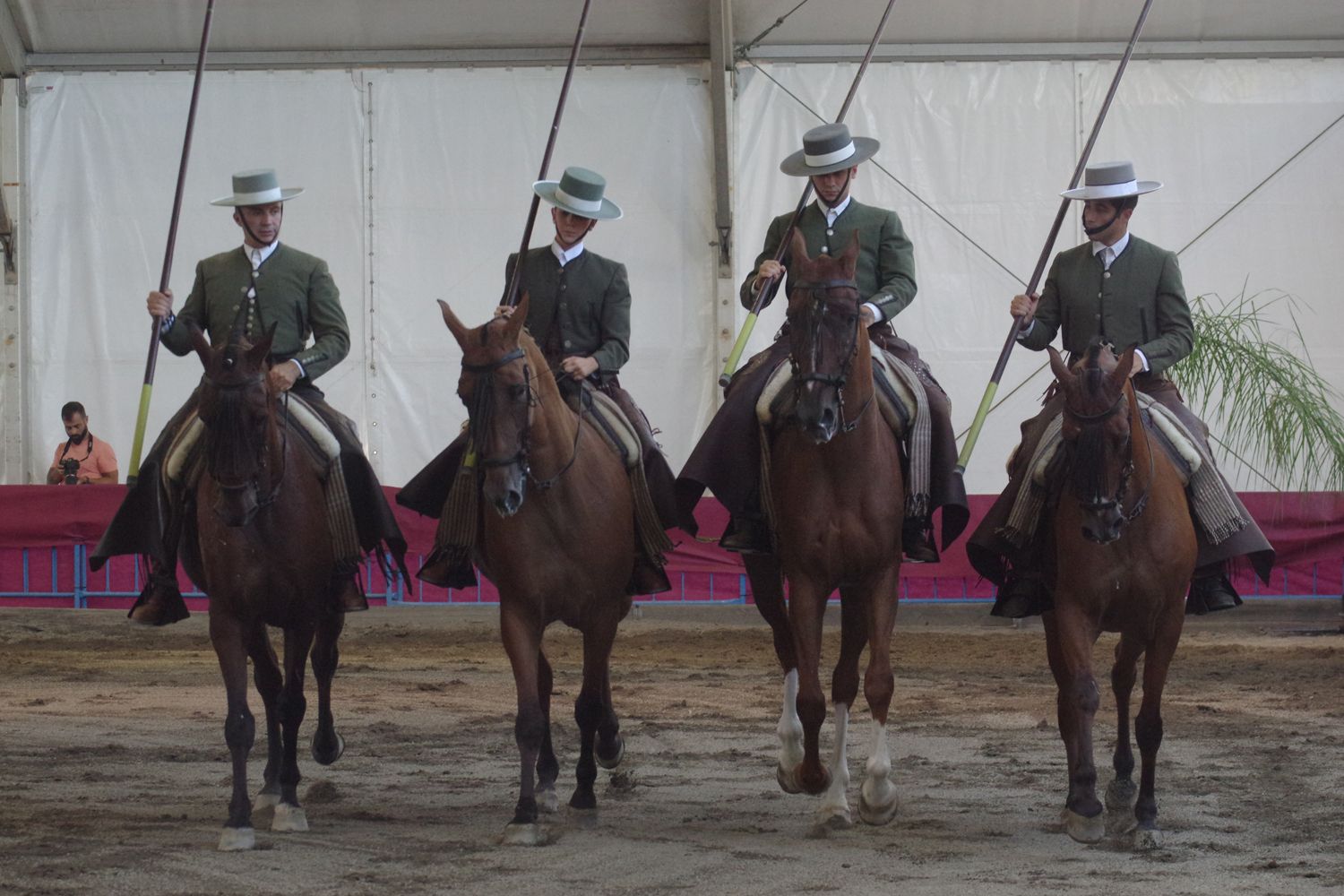 Feria de Málaga 2023 I El baile a caballo en el Centro de Exhibición Ecuestre del Real