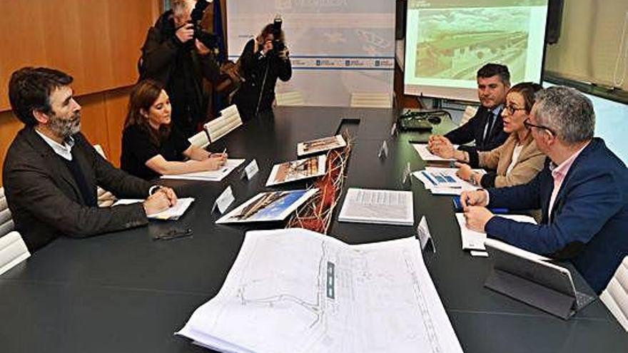 Reunión en diciembre entre la alcaldesa y la conselleira de Infraestruturas por la estación intermodal.