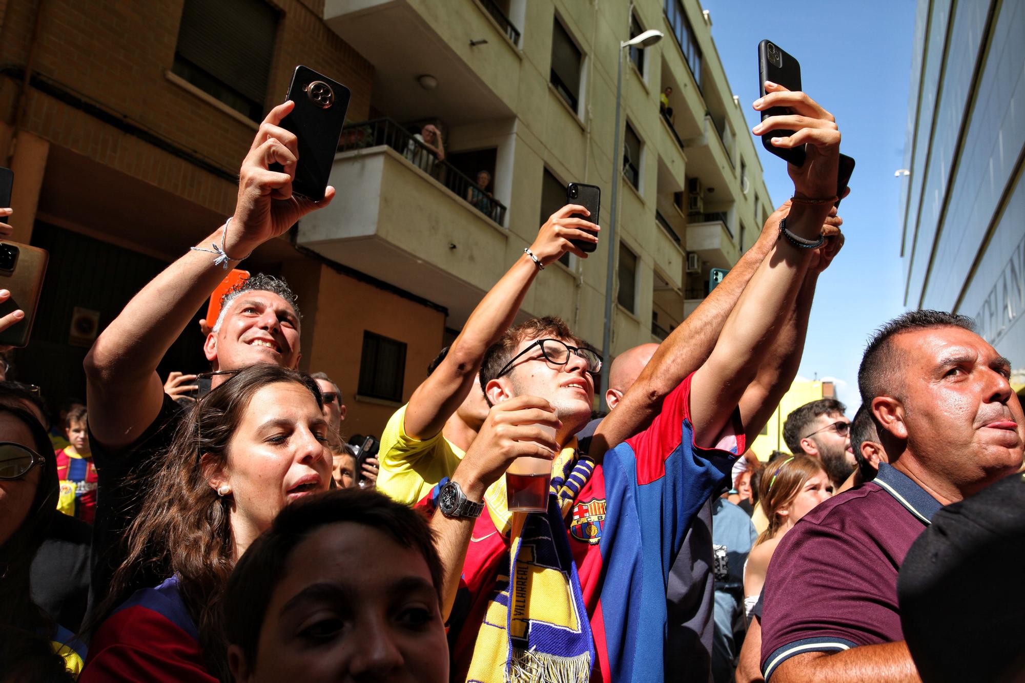 Galería | Las mejores imágenes de la previa del Villarreal-Barcalona