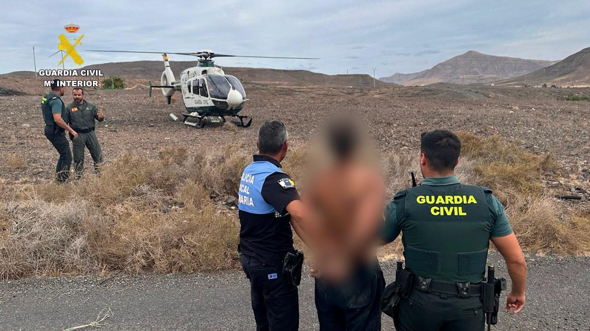 Detención del preso fugado cuando iba a dar una charla a un instituto de Lanzarote