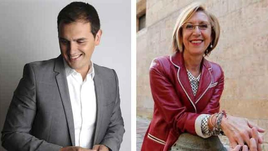 Rosa Díez y Albert Rivera se enzarzan por la rebelión en UPyD de Asturias