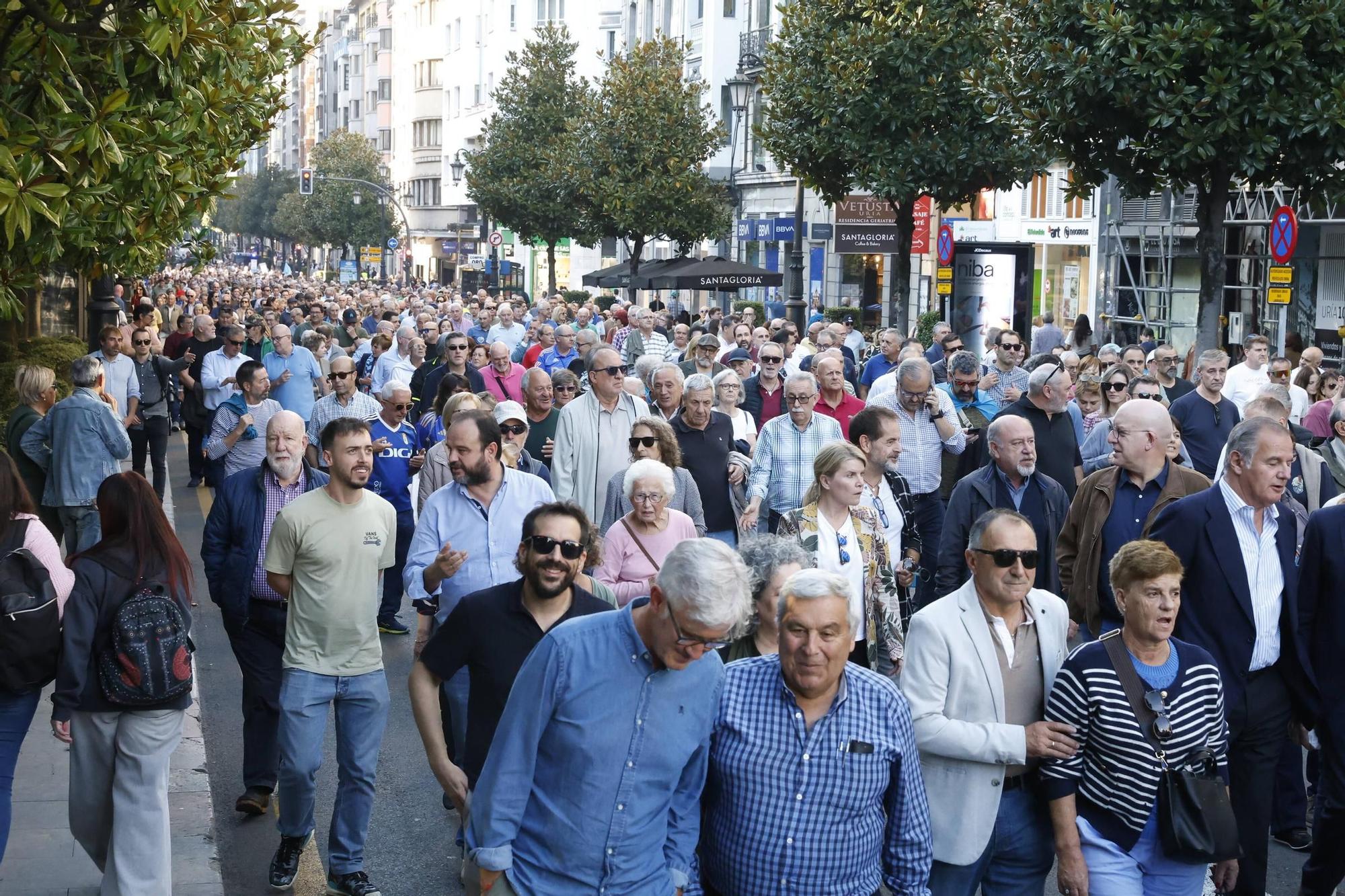 EN IMÁGENES: así fue la gran movilización contra el peaje del Huerna en Asturias