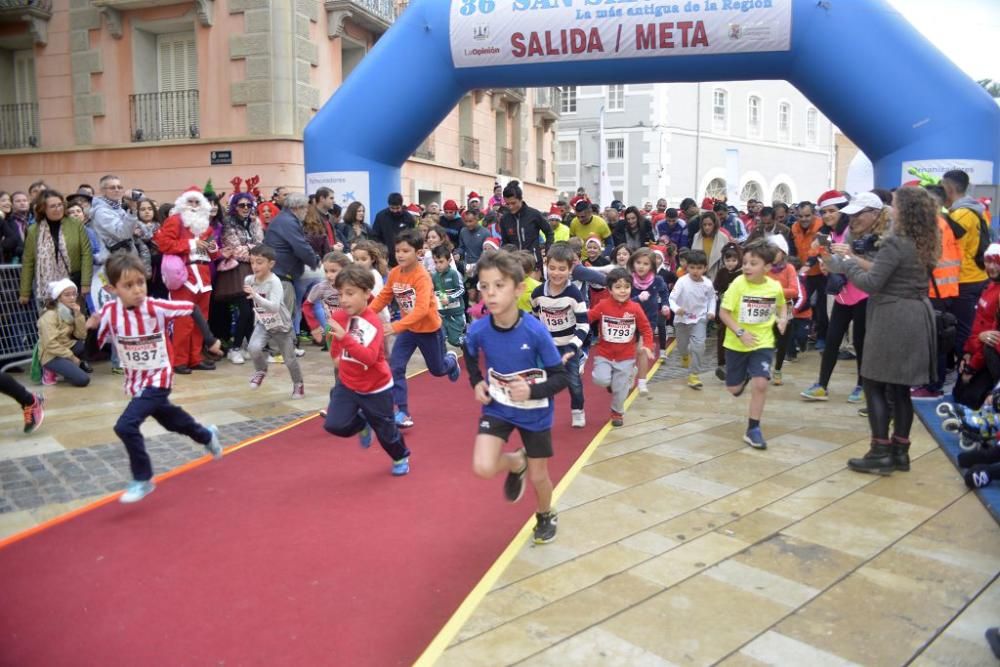 San Silvestre de Cartagena: Categorías infantiles