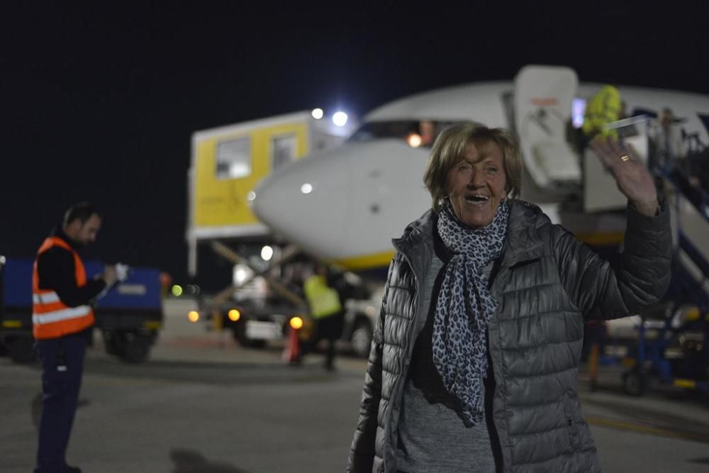 Último día de apertura del aeropuerto de San Javie