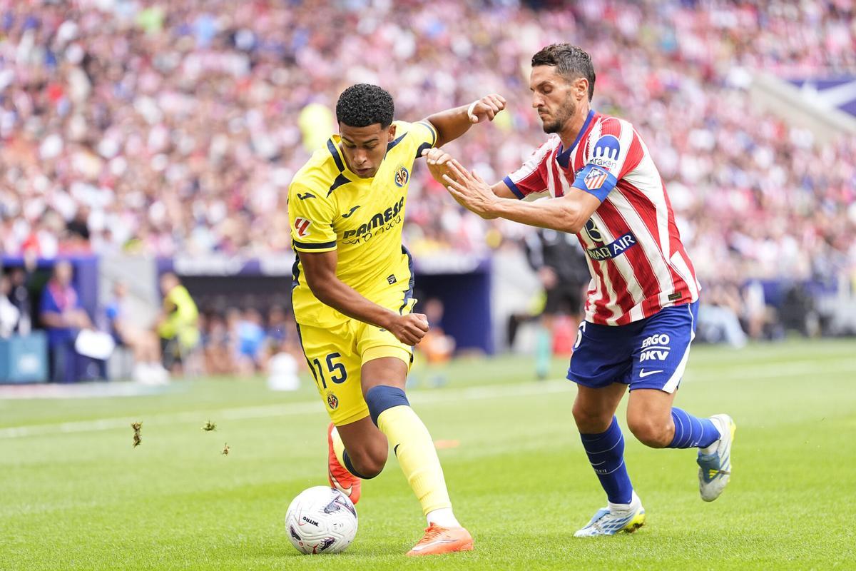 Atlético de Madrid - Villarreal, en imágenes