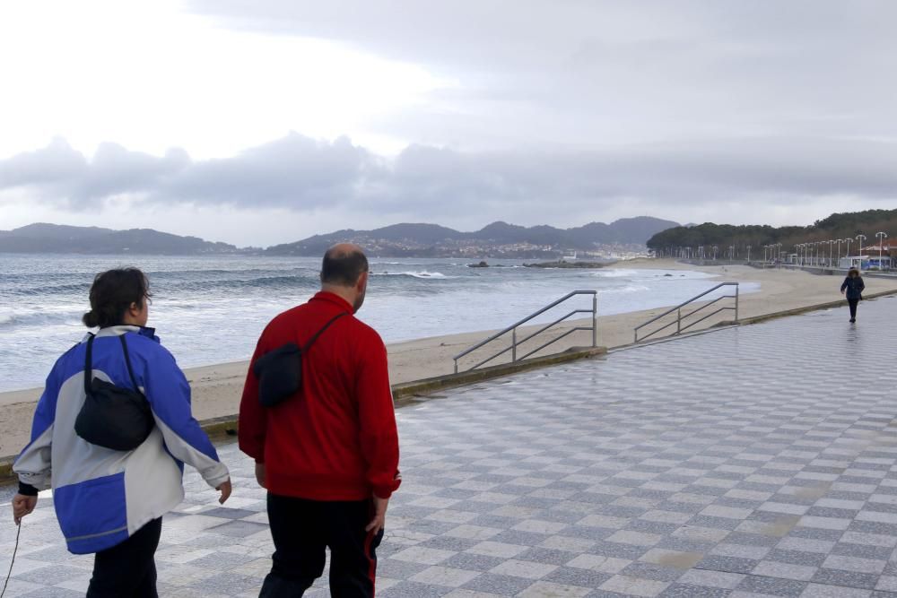 El temporal crecerá en intensidad esta madrugada - El litoral gallego permanecerá en alerta roja hasta el mediodía del domingo.