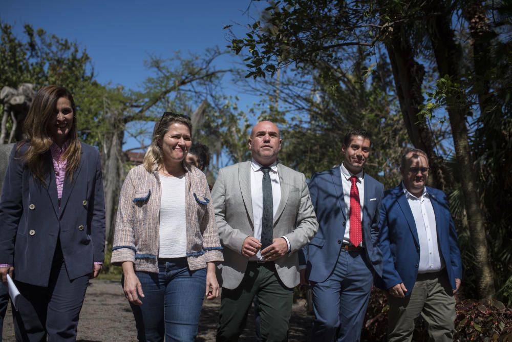 Visita a la ampliación del Jardín Botánico de Puerto de la Cruz.Marco González .Alicia Van Oostende.Fernando Miñarro  | 04/03/2020 | Fotógrafo: Carsten W. Lauritsen