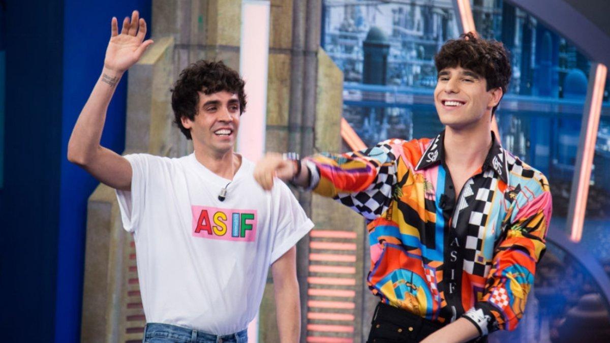 Los Javis en el plató de 'El Hormiguero'