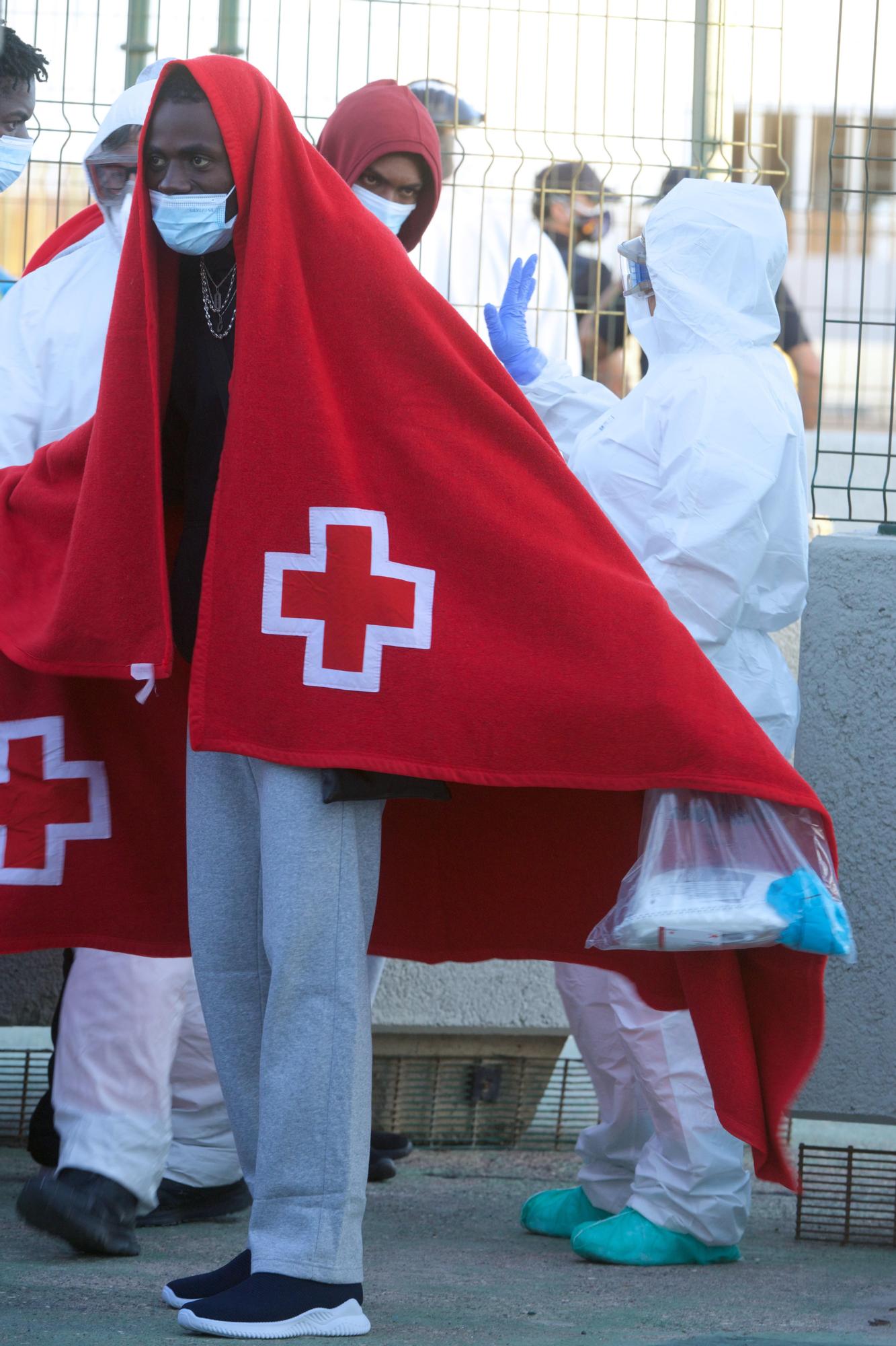 Llegada de migrantes a Fuerteventura (01/06/21))