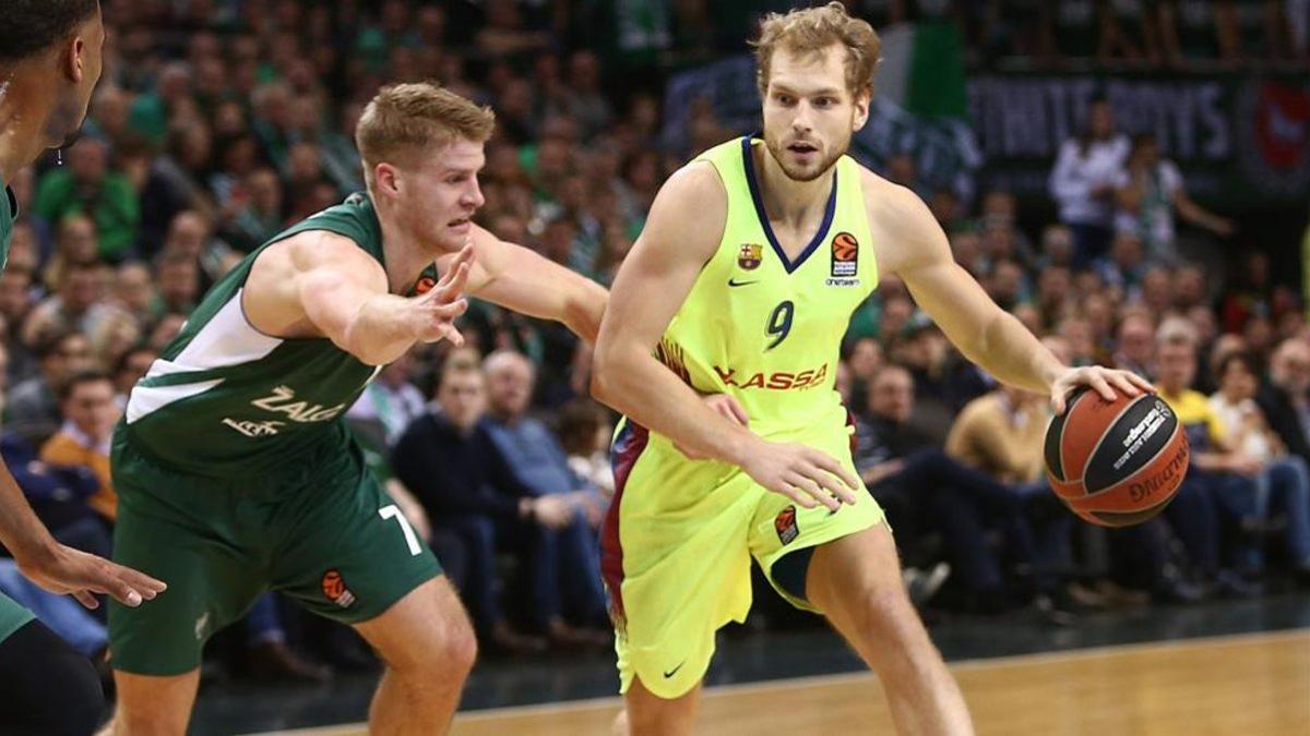 Blazic aportó 11 puntos al triunfo del Barça en Kaunas