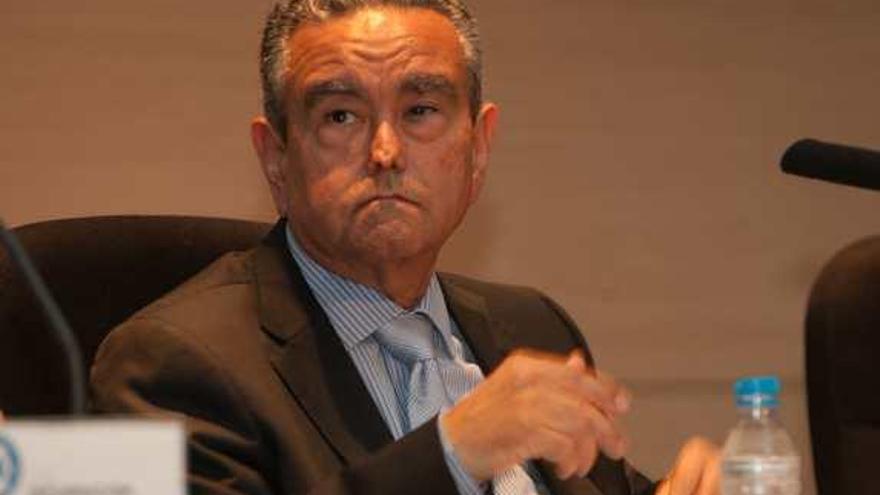 El exrector de la UA, Andrés Pedreño.