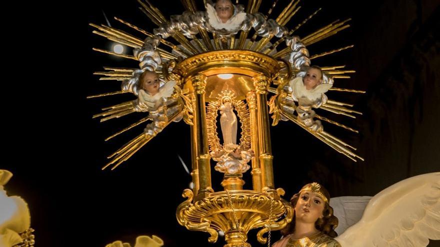 Imagen de la Virgen de Montiel, patrona de Benaguasil.