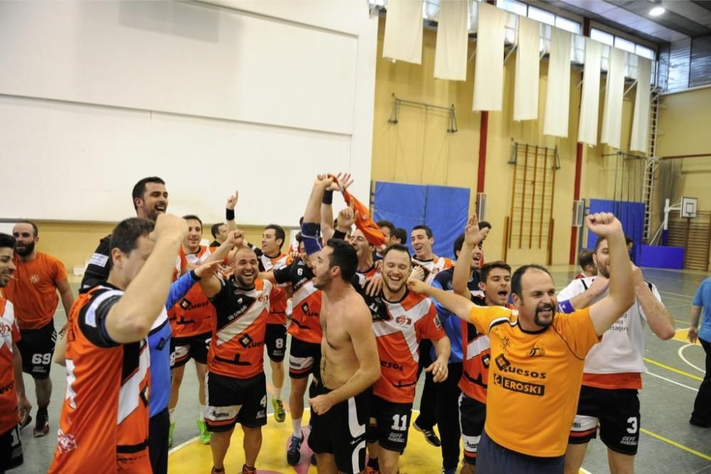 Balonmano: El CAB Cartagena, campeón de Segunda