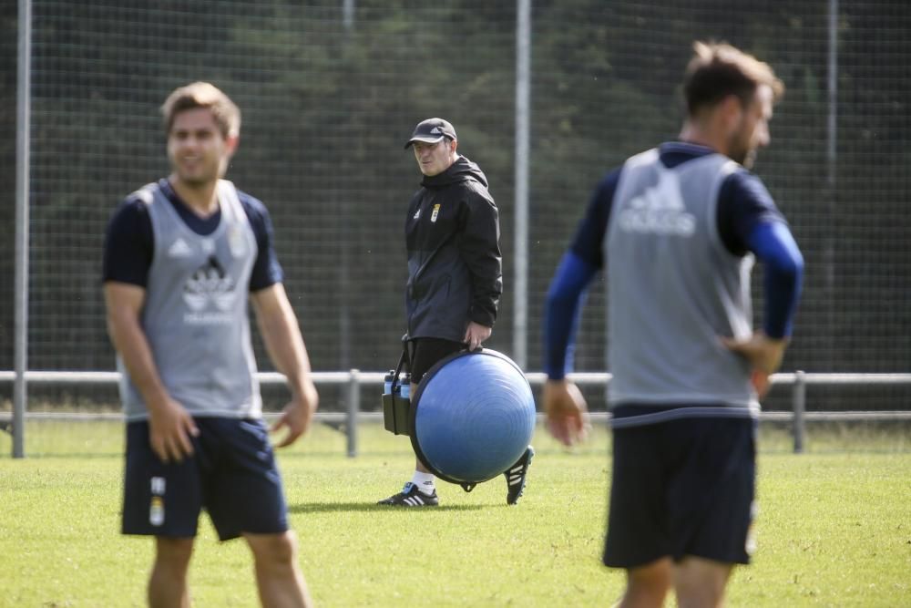 Entrenamiento del Real Oviedo