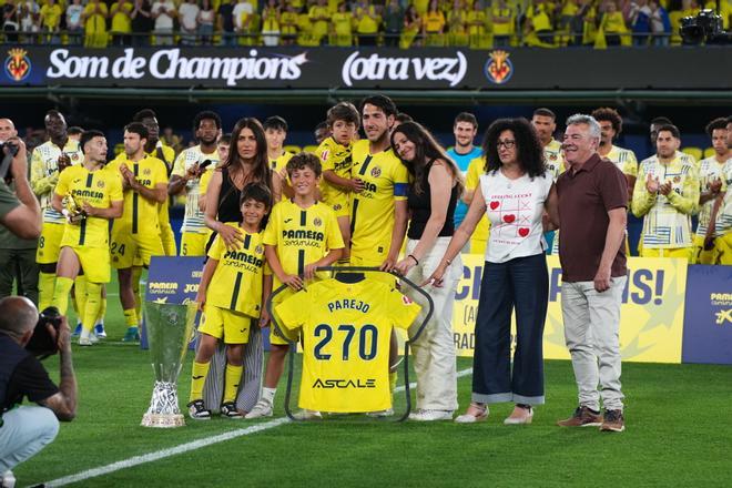 Galería | Las emotivas celebraciones del Villarreal de Champions, en imágenes